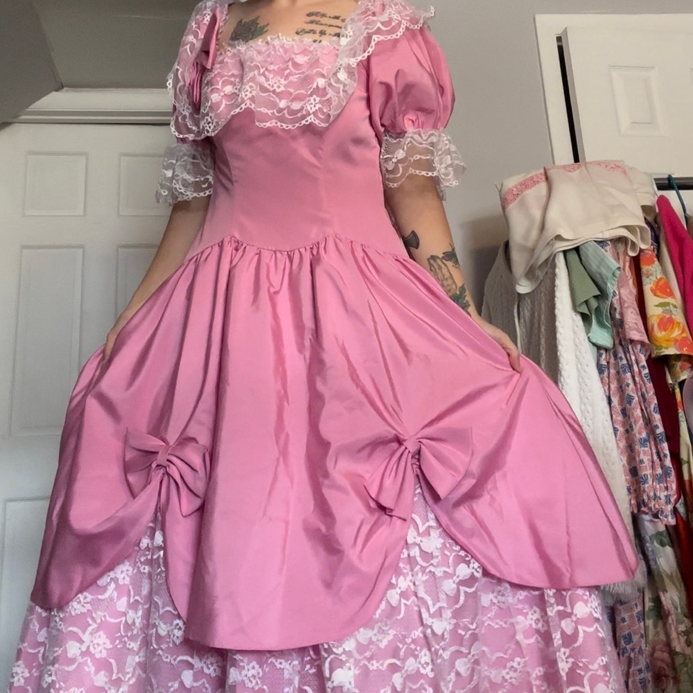 80s prom dress